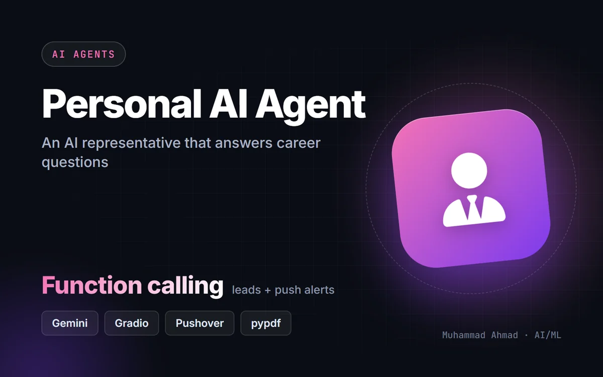 Personal AI Agent with Function Calling